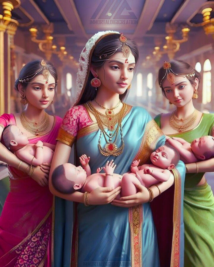 Shri Ram with his brothers